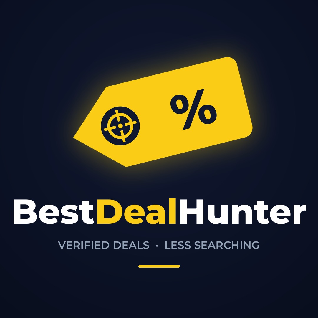 BestDealHunter logo. Opens our Instagram post